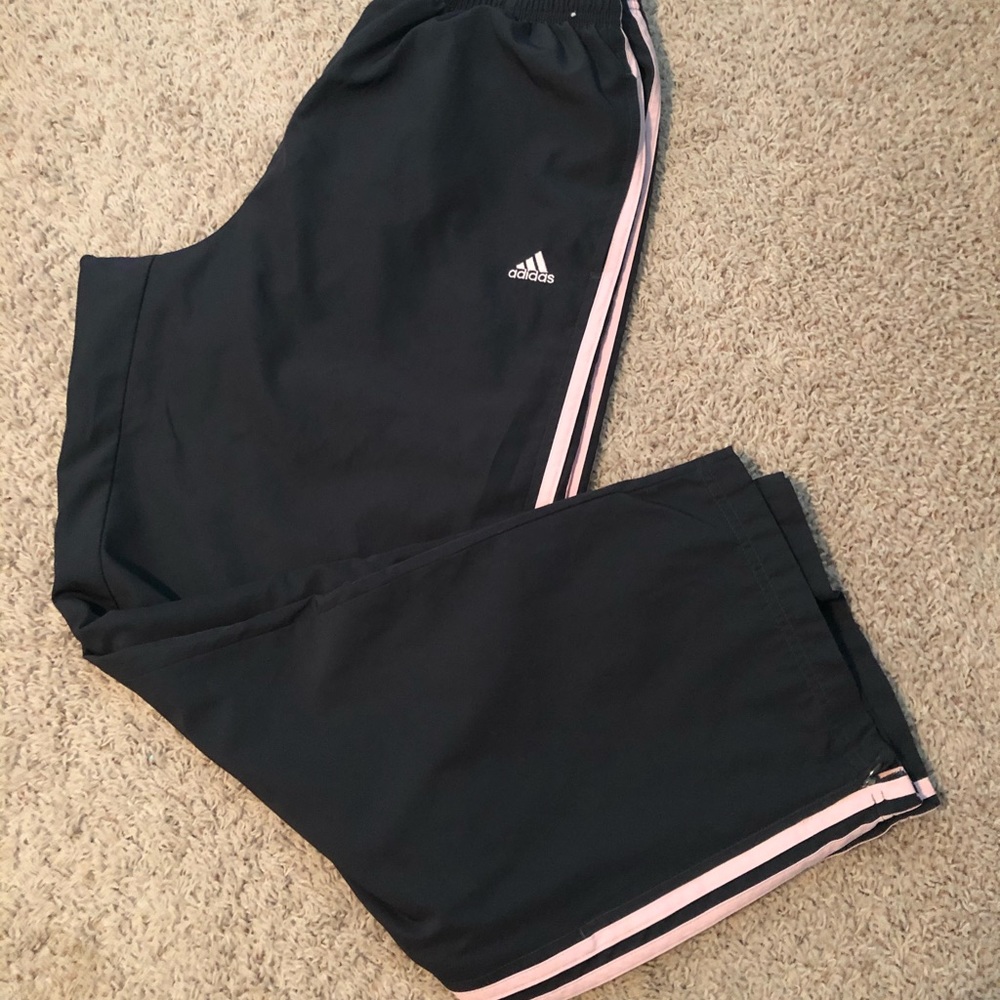 Adidas swishy pants